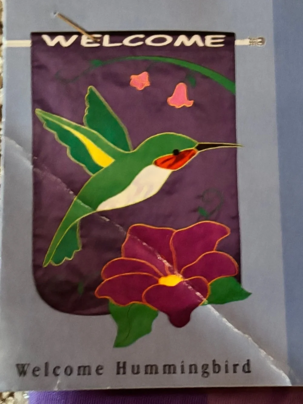 Hummingbird Decorative Flag